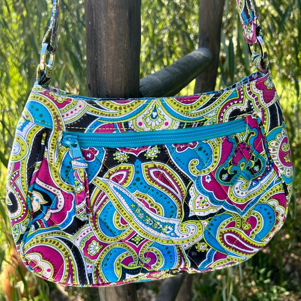 Vera Bradley Multicolor Paisley Shoulder Bag